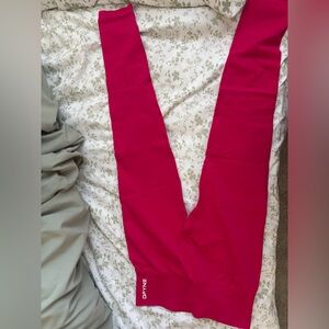 Vibrant Pink Women's Leggings by ENJNO